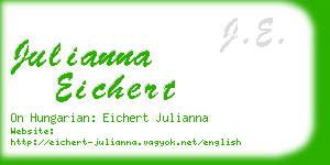 julianna eichert business card